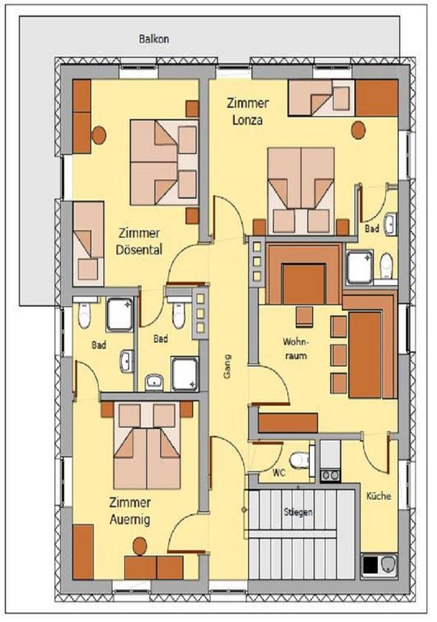 Saeuleck Appartement Inkl Skibus Mallnitz Buitenkant foto